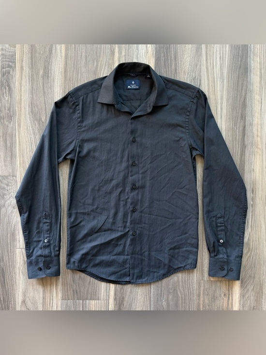 Ben Sherman Other - Ben Sherman Slim Fit Button-Down Long-Sleeve Shirt in Black Size S